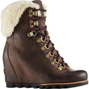 Sorel wedge boots